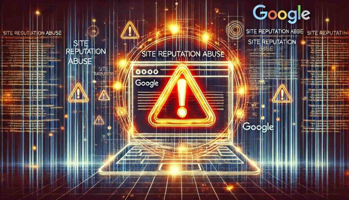 Site abuse reputation de Google